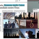 Protestation contre les exécutions en Iran par l’ONG « Ne touchez pas à Caïn » Protestation contre les exécutions en Iran par l’ONG « Ne touchez pas à Caïn »