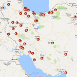 Une carte interactive répertorie les fosses communes des victimes du massacre de 1988 en Iran Une carte interactive répertorie les fosses communes des victimes du massacre de 1988 en Iran