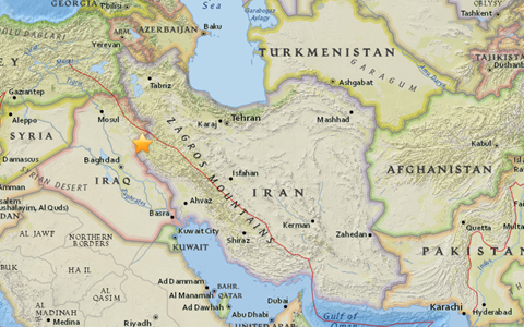 Kermanchah subit un autre tremblement de Terre