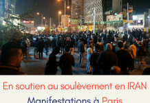 En soutien au soulévement en Iran – Manifestations à Paris, en Europe et aux USA En soutien au soulévement en Iran - Manifestations à Paris, en Europe et aux USA