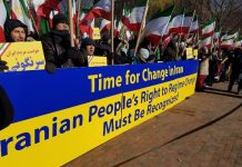 Rassemblement de l’Organisation des communautés irano-américaines en soutien au soulèvement en Iran Rassemblement de l'Organisation des communautés irano-américaines en soutien au soulèvement en Iran