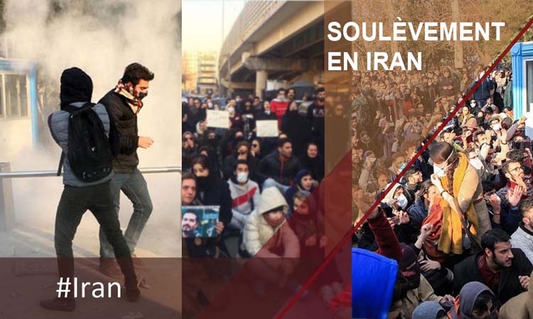 Les portraits de Khamenei et les centres du Bassidj continuent de bruler en Iran où les grèves et manifestations se poursuivent