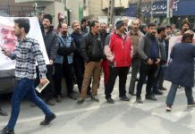Un rassemblement de derviches à Téhéran attaqué par les forces répressives Un rassemblement de derviches à Téhéran attaqué par les forces répressives