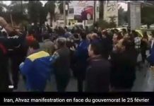 Dixième jour de grève des sidérurgistes d’Ahwaz qui ont scandé « Mort à l’oppresseur » Ahvaz_Iran_Demonstration