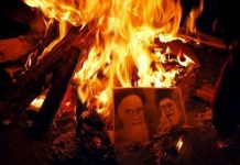 Affrontements et protestations dans des dizaines de villes en Iran ; des portraits de Khamenei et des centres du Bassij brulé lors de la fête du feu Iran-charshanbeh-souri-fête du feu