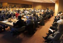 Des politiques européens demandent à l’UE et l’ONU d’attaquer le régime iranien concernant les abus des droits humains Geneva-Iran_human_rights