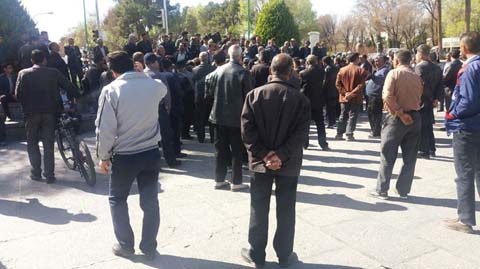 Iran-Manifestation-agriculteurs-Ispahan