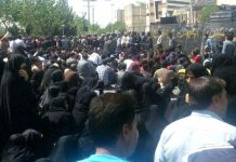 Protestations des agriculteurs et enseignants dans plusieurs villes iraniennes Ispahan Iran Khorasgan