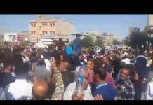 IKazeroun sud de l’Iran- La population continue de manifester contre le découpage de la ville