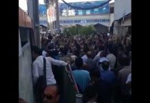 Iran-19 avril Kazeroun: « le courage des Kazerounis, pour toujours, pour toujours »