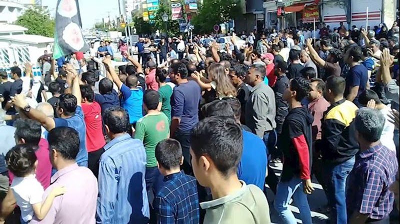 Iran,Kazeroun,Protests