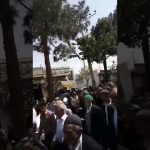 Iran, Ispahan, le 9 avril, »Rohani le menteur, où est notre rivière Zayandeh Roud »