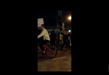 Manifestation à Ahvaz cotre le régime iranien, le 5 avril