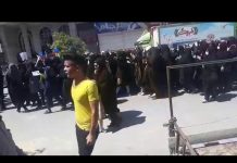 Iran, Kazeroun – La présence massive des femmes dans les manifestations du Kazeroon