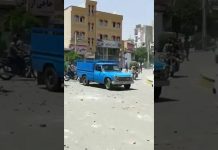 Kazeroun, 17 mai dans le sud de l’Iran le soulèvement continue en Iran