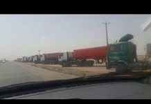Yazd, 28 mai – 7e jour de grève nationale des routiers en Iran