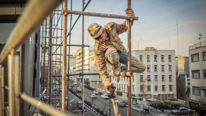 travail iran constrauction