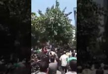 Iran, Téhéran, le 25 juin : « Notre ennemi est ici, ils mentent en disant que c’est l’Amérique »