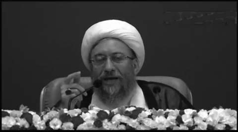 Larijani-Iran-manifestants