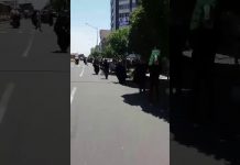 Iran, Téhéran, la manifestation pro-régime iranien à l’occasion de la « Journée de #Jérusalem » !!