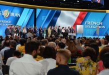 La députée Michèle de Vaucouleurs à Villepinte : soutenir l’aspiration du peuple iranien à voir arriver le temps de la démocratie en Iran Les parlementaires et élus français Villepinte