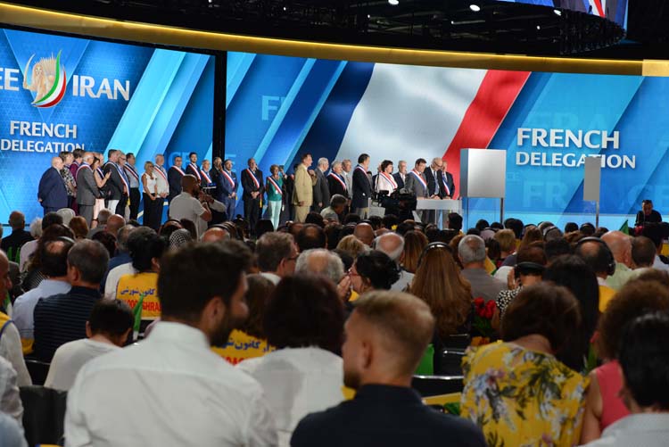 Les parlementaires et élus français Villepinte 