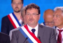 Philippe Gosselin au grand rassemblement pour la Résistance iranienne à Villepinte 30 juin 2018
