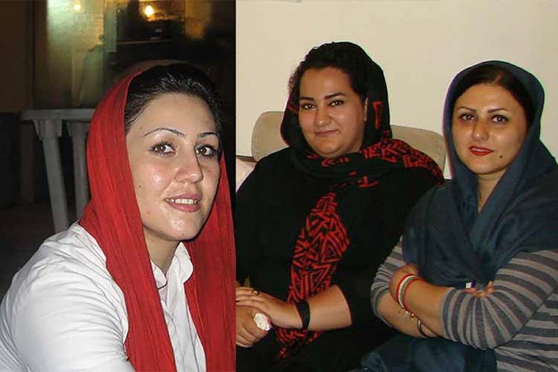 Golrokh Iraee, Atena Daemi et Maryam Akbari Monfared