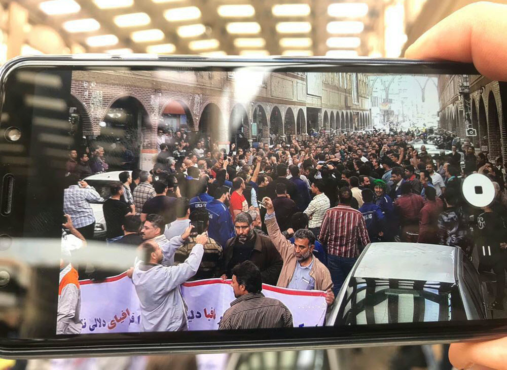 Iran : La grève et les manifestations des sidérurgistes d’Ahvaz entrent dans leur deuxième mois