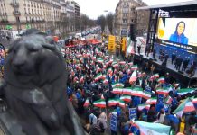 Les Iraniens ont manifesté à Paris pour un Iran libre Les Iraniens ont manifesté à Paris pour un Iran libre