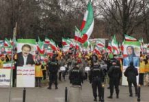 La deuxième journée du rassemblement pour un Iran Libre au Sommet de Varsovie La deuxième journée du rassemblement pour un Iran Libre au Sommet de Varsovie