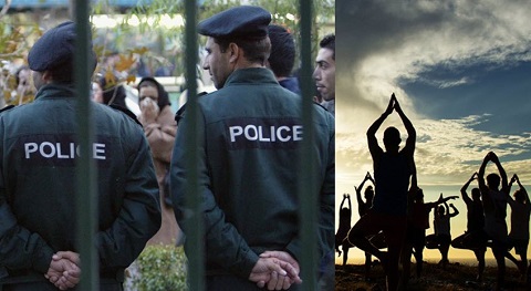 30 personnes arrêtées en Iran pour avoir assisté à un cours de yoga mixte