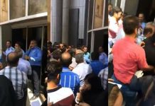 Iran : Les employés non rémunérés d’un centre de santé s’affrontent avec la police à Ahvaz IRAN Les employés non rémunérés d'un centre de santé s'affrontent avec la police à Ahvaz