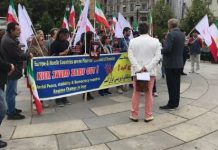 Vidéos – Le ministre des Affaires étrangères des mollahs menace de mort les manifestants iraniens à Stockholm Le ministre des Affaires étrangères des mollahs menace de mort les manifestants iraniens à Stockholm