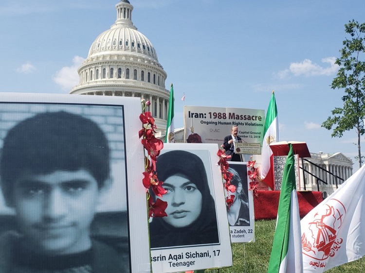 Une exposition devant le Congrès américain commémore les victimes du massacre de 1988 en Iran