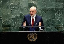 Le Premier ministre Edi Rama dénonce le terrorisme du régime iranien contre l’OMPI à l’ONU
