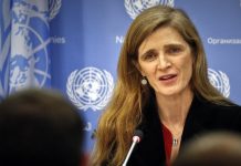 Samantha Power: Les partisans de l’accord avec l’Iran ont affaibli les droits de l’homme Samantha Power, ancienne ambassadrice des États-Unis aux Nations Unies de 2013 à 2017