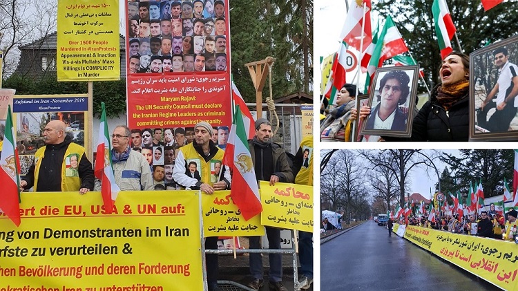 Les sympathisants de l'OMPI à Berlin demandent l’envoi d’une mission d’enquête sur les tueries en Iran