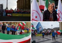 Des centaines de partisans du CNRI se rassemblent à Paris en solidarité avec les manifestations en Iran Des centaines de partisans du CNRI se rassemblent à Paris en solidarité avec les manifestations en Iran