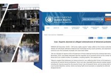 Des experts de l’ONU alarmés par les mauvais traitements infligés aux manifestants en Iran