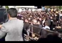 Enterrement de Soharak Khadjavi à Dezful Iran plus de 1000 manifestants tués en Iran