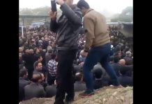 Irann – Des images de l’hommage aux victimes de la répression à Ispahan