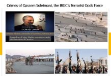 Les crimes de Qassem Soleimani, la force terroriste Qods du CGRI