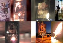 Iran : des affiches de Soleimani brûlées le jour du sermon de Khamenei à la prière du vendredi de Téhéran Iran : des affiches de Soleimani brûlées le jour du sermon de Khamenei à la prière du vendredi de Téhéran
