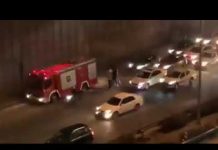 Téhéran le grand panneau d’affichage de Qassem Soleimani est incendié par les unités de résistance