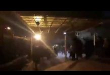 Lancement d’un conflit et de gaz lacrymogène par les forces du régime oppressif d’Iran