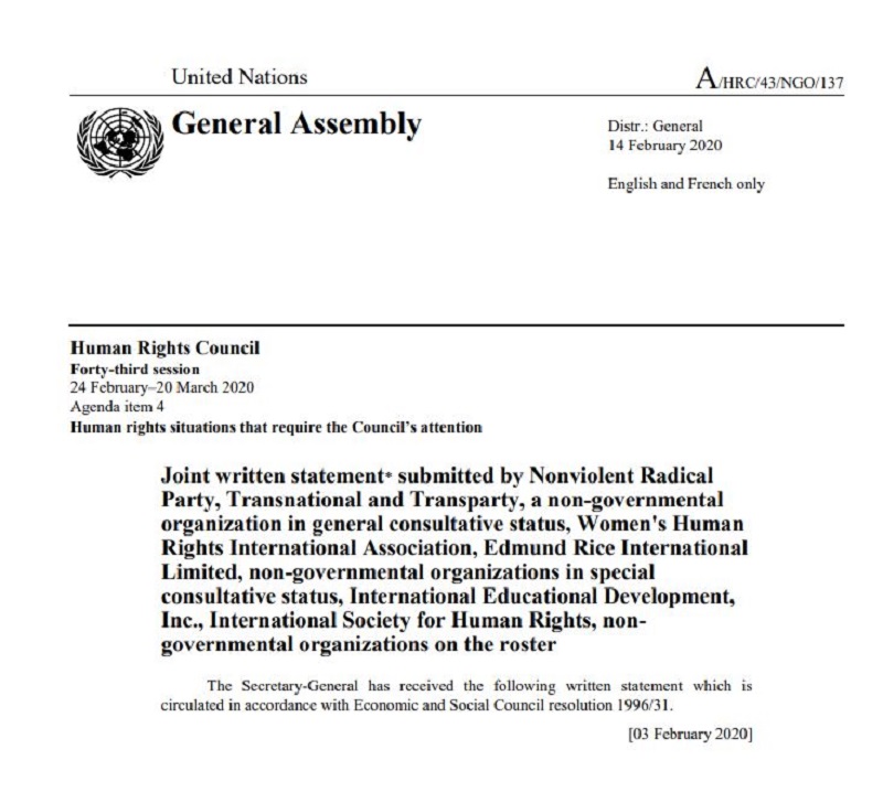 L'ONU est invitée à mettre fin au massacre secret de manifestants détenus en Iran