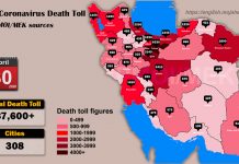 Iran : Les décès dus au coronavirus dans 308 villes dépassent les 37.600