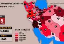 Iran : plus de 61.100 décès dus au coronavirus dans 340 villes – Mis à jour AU 25 Juin 2020, 18H00