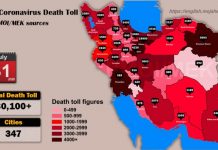 Plus de 80.100 décès dus au coronavirus dans 347 villes d’Iran